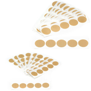 Adhesive dots, double-sided, transparent, round,...