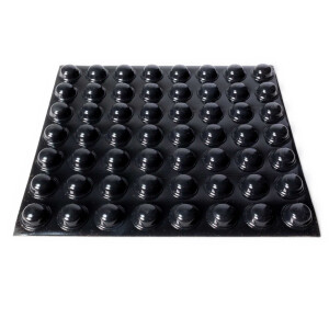 Gummipuffer 10x5mm schwarz 3M selbstklebend 56 Gummifüße Klebefüße 