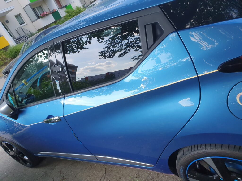 blaues Auto
